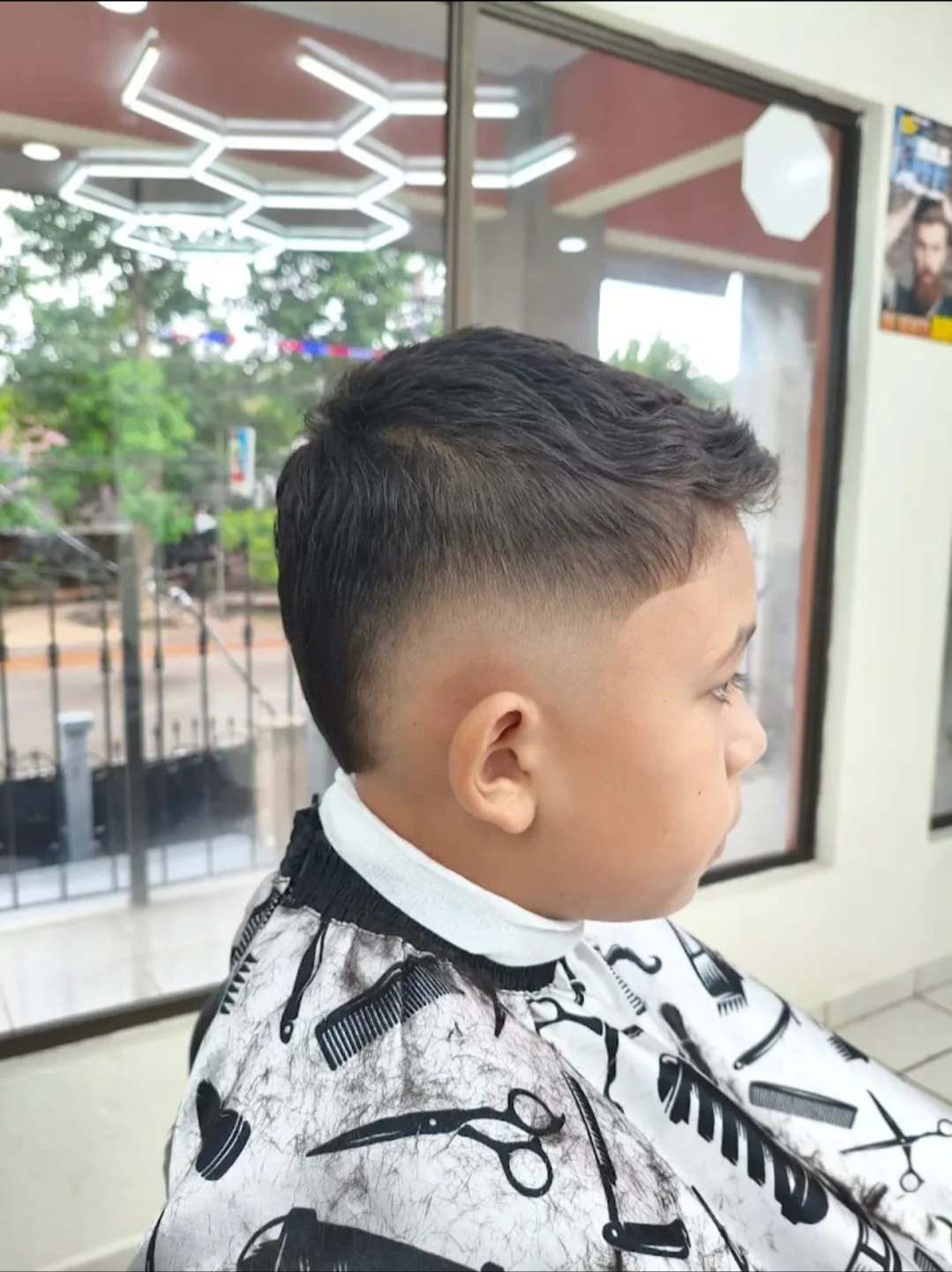 Trabajo de barbería realizado en The Barber Master, Huacas 8